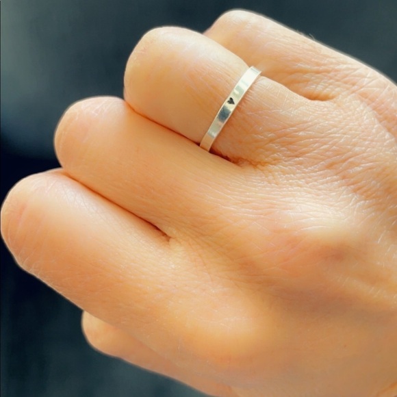 Sterling Silver Heart Ring - Picture 7 of 11